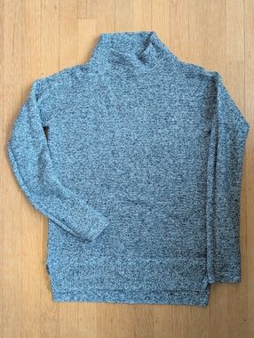 Old Navy Gray Marled Turtleneck Sweater
